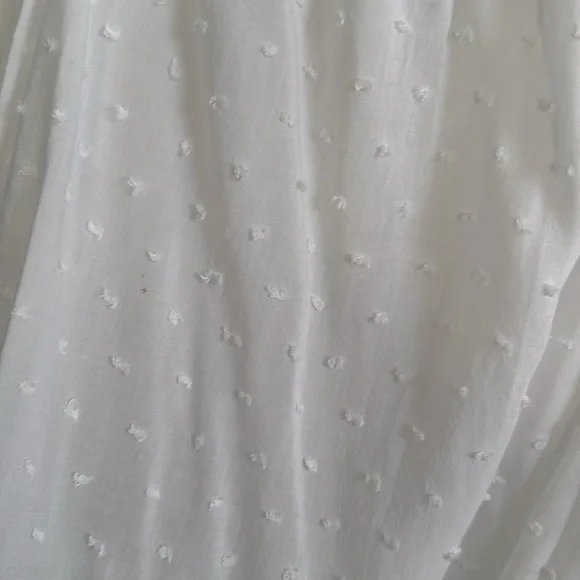 Express White Relaxed Ruffled Camisole - Picture 10 of 11